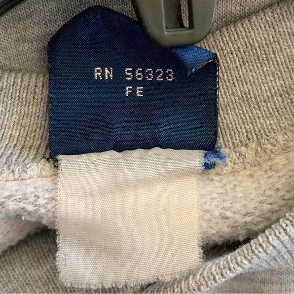 Vintage Nike Crewneck Sweatshirt Mens Large Kangaroo Pocket Swoosh Logo Cotton - Picture 6 of 7